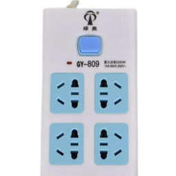 GY 809 6位5米總控開關(guān)過載保護電源轉(zhuǎn)換器 安全高效的插座選擇